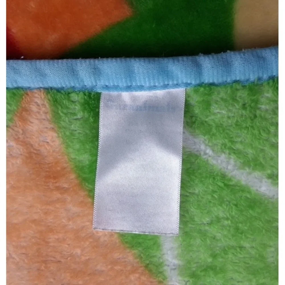 Garanimals Monkey Tiger Bird Baby Blanket Soft Leaves Walmart 30x40 Lovey Jungle